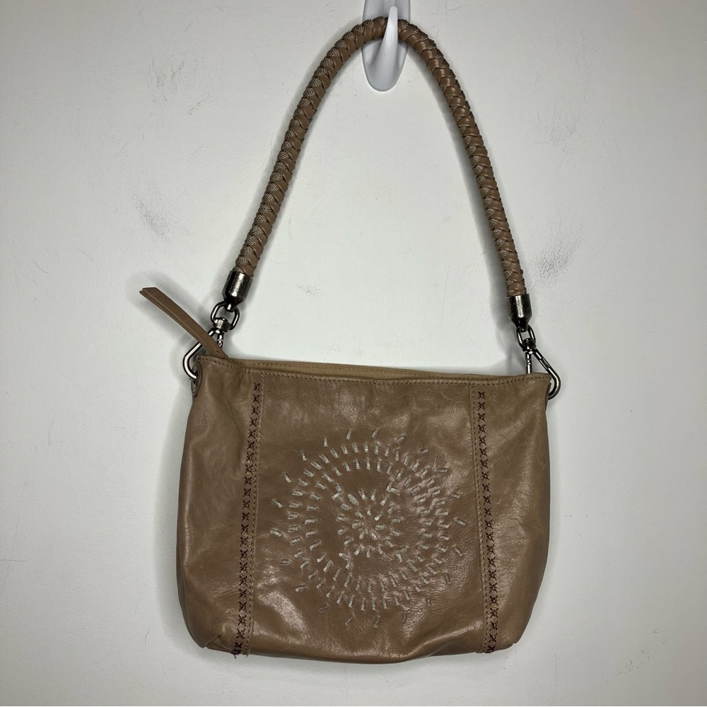 The Sak Indigo‎ Demi shoulder bag tan medium size